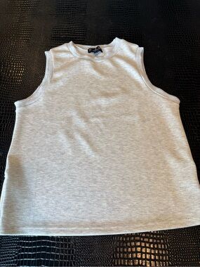 Willow Tree Light Heather Gray Sleeveless Tank Top